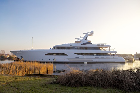 Image for article Feadship launches 57.6m 'Larisa'